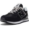 imageNew Balance Mens 574 Core SneakerBlackWhite