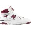 imageNew Balance Mens 574 Core SneakerWhiteBurgundyBlack