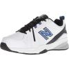 imageNew Balance Mens 608 V5 Casual Comfort Cross TrainerWhiteTeam RoyalBlack