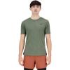 imageNew Balance Mens Q Speed Jacquard Short Sleeve 22Deep Olive Green