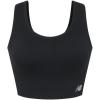 imageNew Balance Seamless Longline Sports Bra with Enhanced Support StrapsBlack