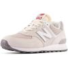 imageNew Balance UnisexAdult 574 V2 70s Racing SneakerSea SaltNb 102 White