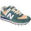 imageNew Balance UnisexAdult U574 SneakerNew SprucePeach Blossom