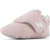 imageNew Balance UnisexBaby 574 V1 Hook and Loop Crib SneakerCrystal PinkShell Pink