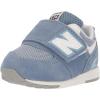 imageNew Balance UnisexChild 574 Newb V2 Familiar Ground Hook and Loop SneakerMercury BlueWhite