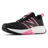 imageNew Balance UnisexChild FuelCell Play V1 Laceup Running ShoeBlackSignal PinkWhite
