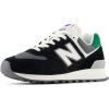 imageNew Balance Womens 574 SneakerBlackCastlerockClassic Pine