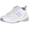 imageNew Balance Womens 608 V5 Casual Comfort Cross TrainerWhiteLight Blue