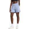 imageNew Balance Womens Athletics French Terry ShortDusk Shower