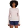 imageNew Balance Womens Athletics Long SleeveQuartz Pink Heather