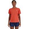 imageNew Balance Womens Athletics TShirtNeo Flame Heather