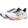 imageNew Balance Womens FuelCell Rebel V3 Running ShoeWhiteBlacktopNeon Dragonfly