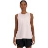 imageNew Balance Womens Sport Essentials Heathertech TankQuartz Pink Heather