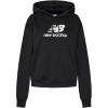 imageNew Balance Womens Standard Sport Essentials French Terry Logo HoodieBlack