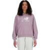 imageNew Balance Womens Standard Sport Essentials French Terry Logo HoodieIce Wine