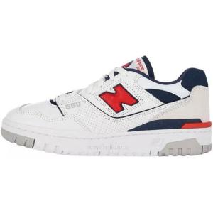imageNew Balance 550 Mens SneakerWhiteTrue RedNavy