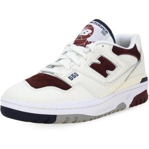 imageNew Balance 550 Mens SneakersWhiteMaroonNavy
