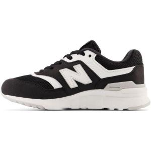 imageNew Balance Boys 997h Bungee Lace SneakersBlackMarbleheadSummer Fog