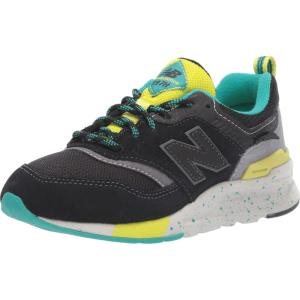 imageNew Balance Boys 997h Bungee Lace SneakersBlackSulphur Yellow