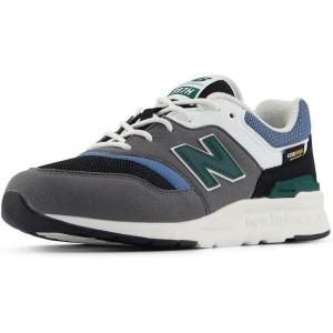 imageNew Balance Boys 997h Bungee Lace SneakersCastlerockBlackHeron Blue