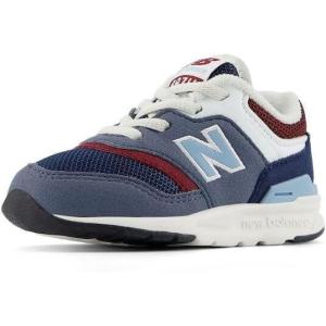 imageNew Balance Boys 997h Bungee Lace SneakersDark Arctic GreyNb NavyMercury Red