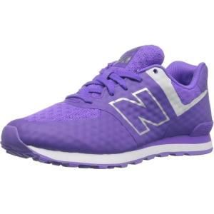imageNew Balance Girls 574 V1 Plant Cafe Laceup SneakerPurpleGrey