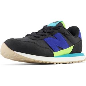 imageNew Balance Kids 237 Bungee SneakersBlackMarine BlueThirty Watt