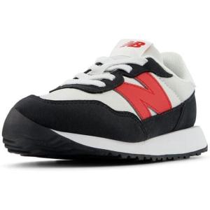 imageNew Balance Kids 237 Bungee SneakersGrey MatterTrue Red