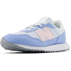 imageNew Balance Kids 237 Bungee SneakersIce BlueRose Sugar