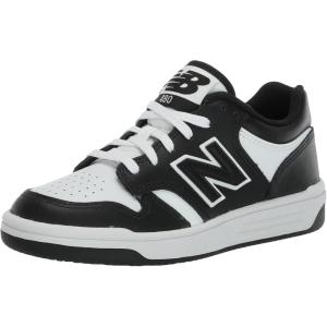 imageNew Balance Kids 480 V1 Laceup SneakerBlackWhite
