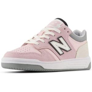 imageNew Balance Kids 480 V1 Laceup SneakerTwilight HazeRose Sugar