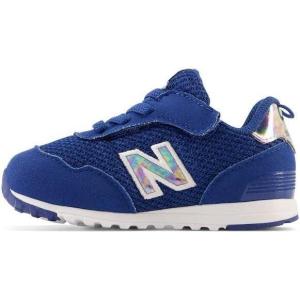 imageNew Balance Kids 515 Newb Hook ampamp Loop SneakerAtlantic BlueWhite