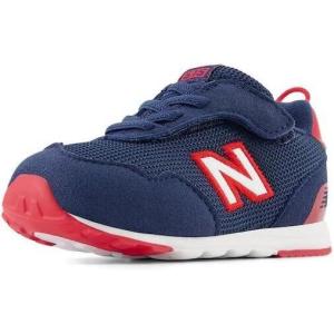 imageNew Balance Kids 515 Newb Hook ampamp Loop SneakerNb NavyTrue Red