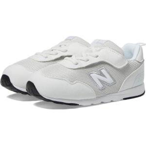 imageNew Balance Kids 515 Newb Hook ampamp Loop SneakerReflectionWhiteAluminum Grey