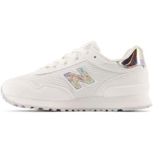 imageNew Balance Kids 515 V1 Laceup SneakersReflectionGrey MatterWhite