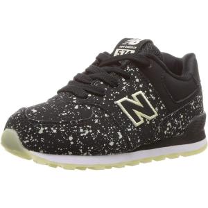 imageNew Balance Kids 574 V1 Classic LaceUp SneakerBlackGlow