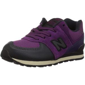 imageNew Balance Kids 574 V1 Classic LaceUp SneakerClaretBlack Violet
