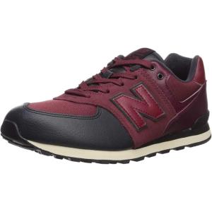 imageNew Balance Kids 574 V1 Classic LaceUp SneakerNb BurgundyBlack