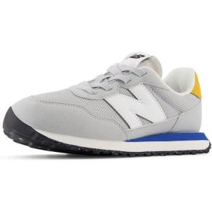 imageNew Balance Kids 574 V1 LaceUp SneakerBrighton GreyBlue Agate