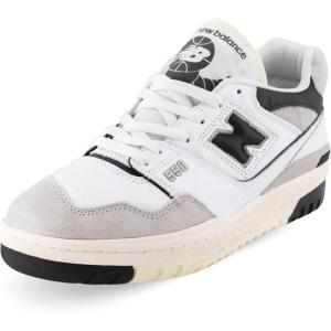 imageNew Balance Kids 574 V1 LaceUp SneakerWhiteBlackGrey