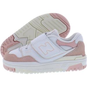 imageNew Balance Kids 574 V1 LaceUp SneakerWhitePinkpink