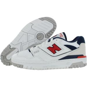 imageNew Balance Kids 574 V1 LaceUp SneakerWhiteRedwhite