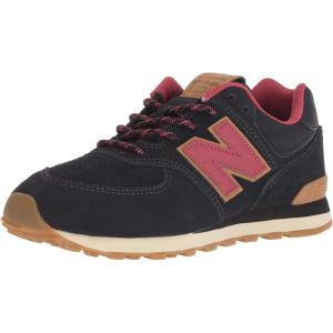 imageNew Balance Kids 574 V1 Lifestyle SneakerBlackEarth Red