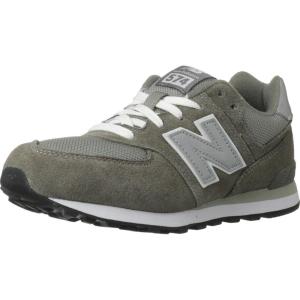 imageNew Balance Kids 574 V1 Lifestyle SneakerGreyOlive