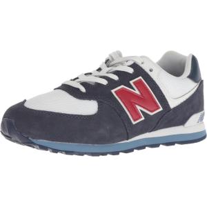 imageNew Balance Kids 574 V1 Lifestyle SneakerNavyRed