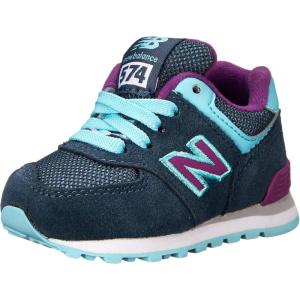 imageNew Balance Kids 574 V1 Lifestyle SneakerStone BlueAfrican Violet