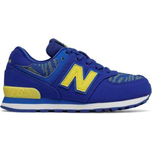 imageNew Balance Kids 574 V1 Lifestyle SneakerTeam RoyalLaser Blue