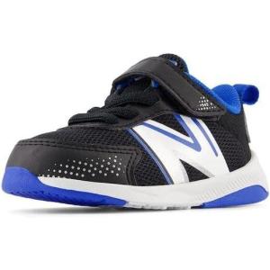 imageNew Balance Kids Dynasoft 545 V1 Hook and Loop Running ShoeBlackBlue Oasis