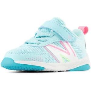 imageNew Balance Kids Dynasoft 545 V1 Hook and Loop Running ShoeBright CyanMint FlashSignal Pink
