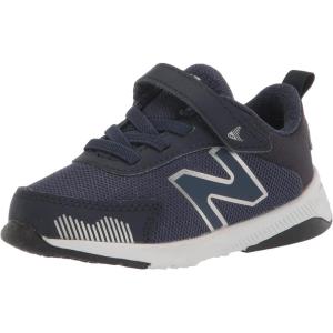 imageNew Balance Kids Dynasoft 545 V1 Hook and Loop Running ShoeNatural IndigoEclipseSilver Metallic